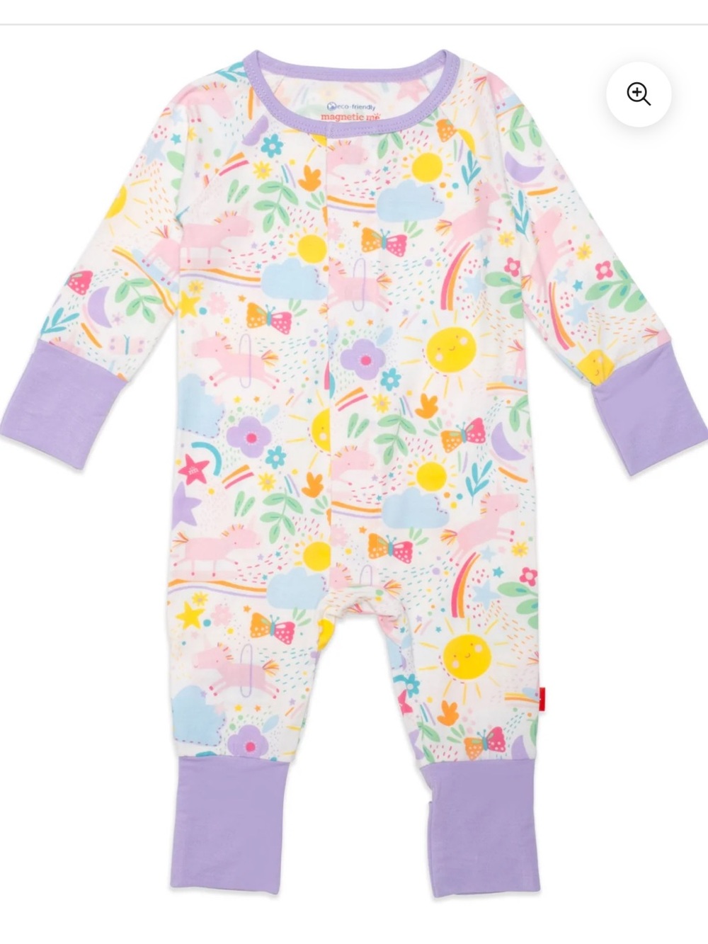 Magnetic Me Sunny Day Vibes Convertible Coverall 3-6 months Modal